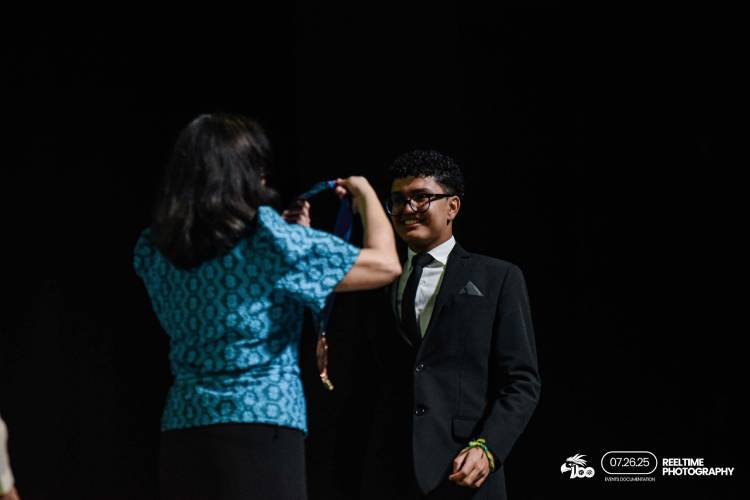 Marcos Paulo Santos recebe medalha de bronze na IBO 2025