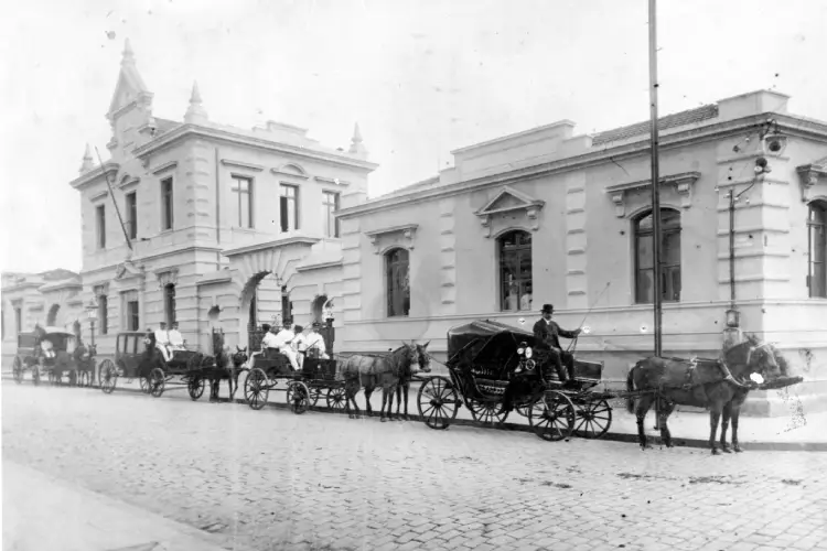 Edifício do antigo desinfectório central de São Paulo