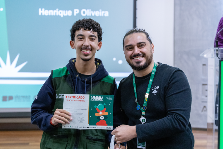 O aluno Henrique Pongelupp Oliveira, do Colégio Etapa de Valinhos, também se classificou para a IBO