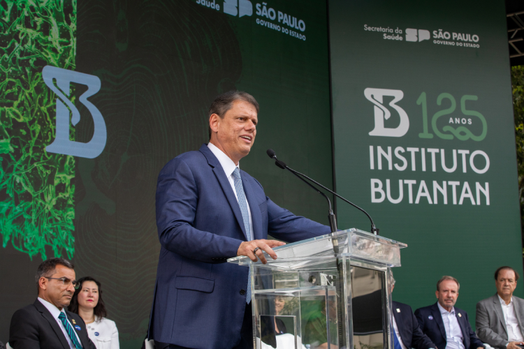 Tarcísio de Freitas: "Doação de terreno é para que o Butantan se torne o maior centro de biotecnologia da América Latina"