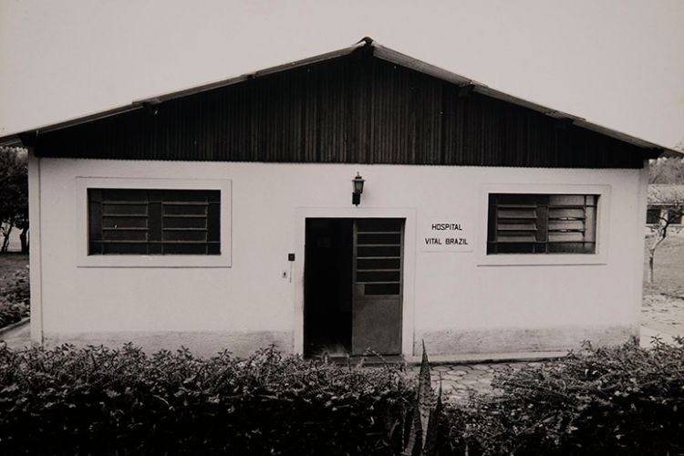 Fachada do Hospital Vital Brazil do Instituto Butantan