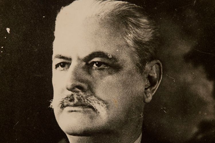 Retrato de Vital Brazil, antigo diretor do Instituto Butantan