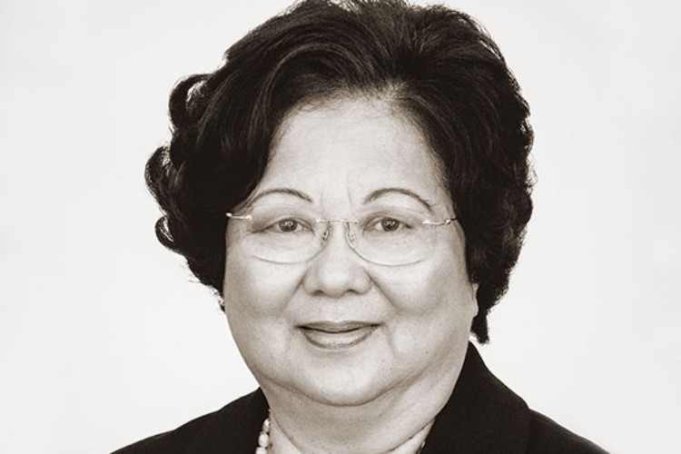 Retrato da pesquisadora Hisako Gondo Higashi