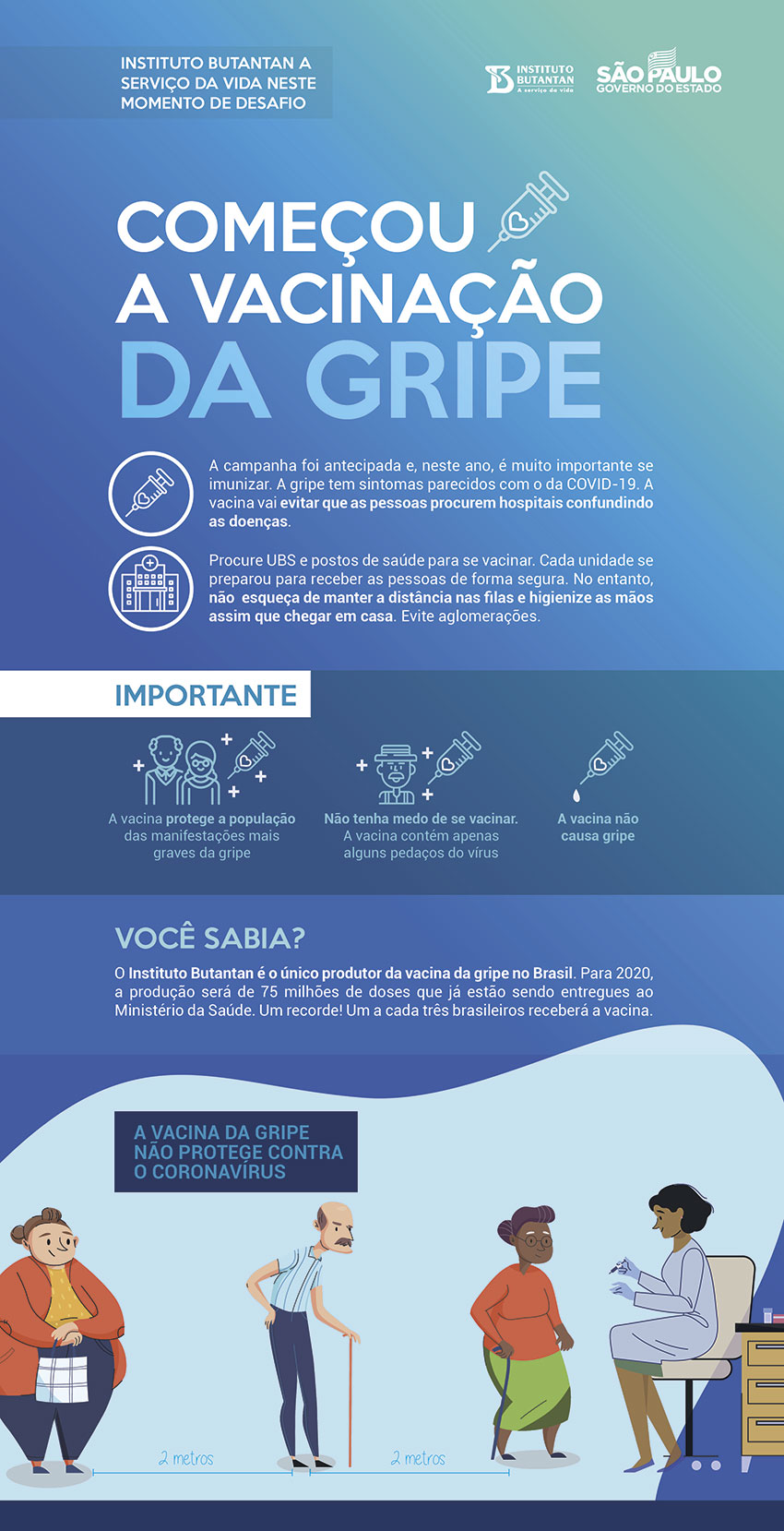 VACINAÇÃO CONTRA A GRIPE: VOCÊ NÃO PODE FALTAR!